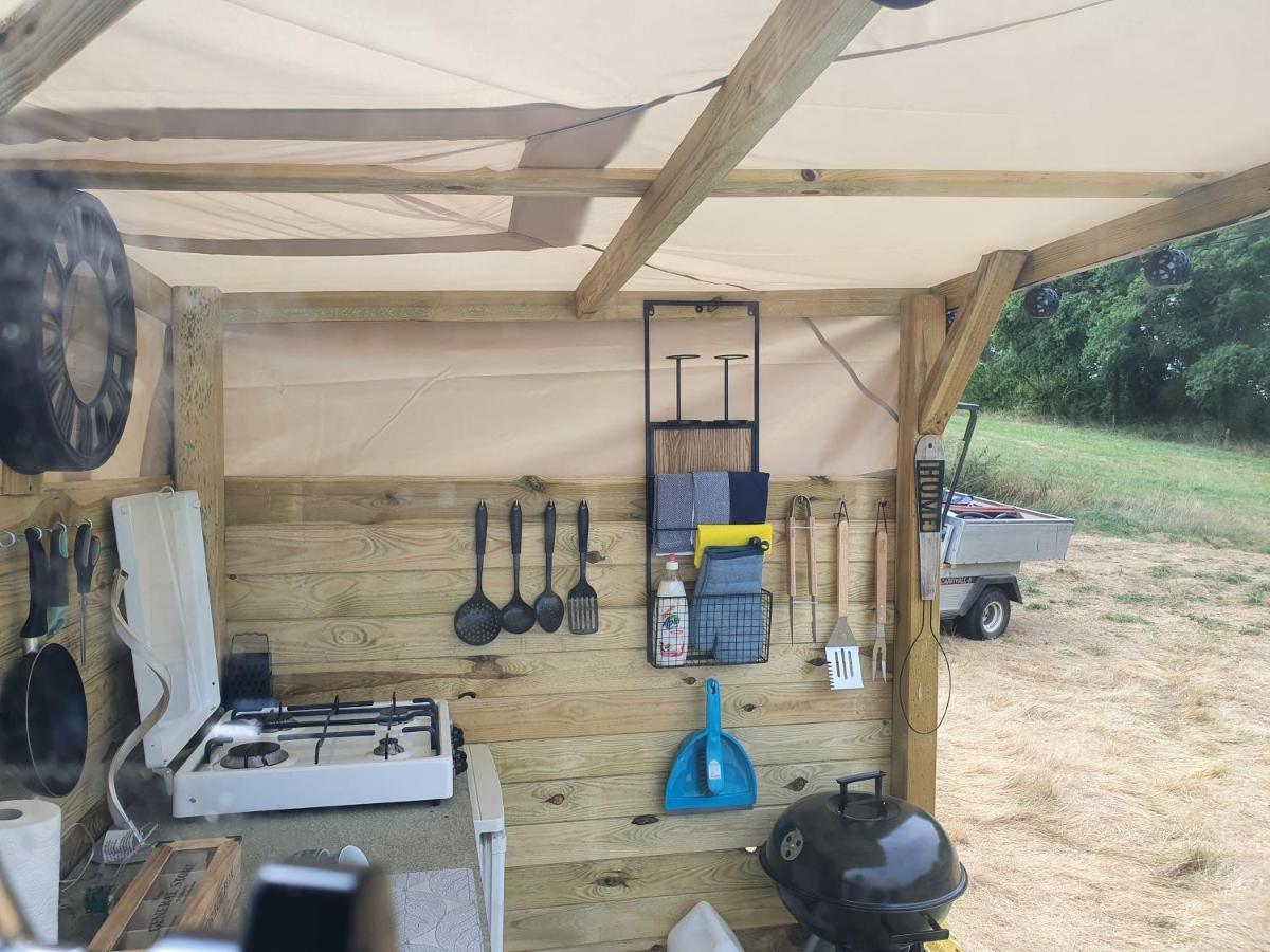 Moulin Du Pommier Glamping & Camping Saulgond Exterior foto