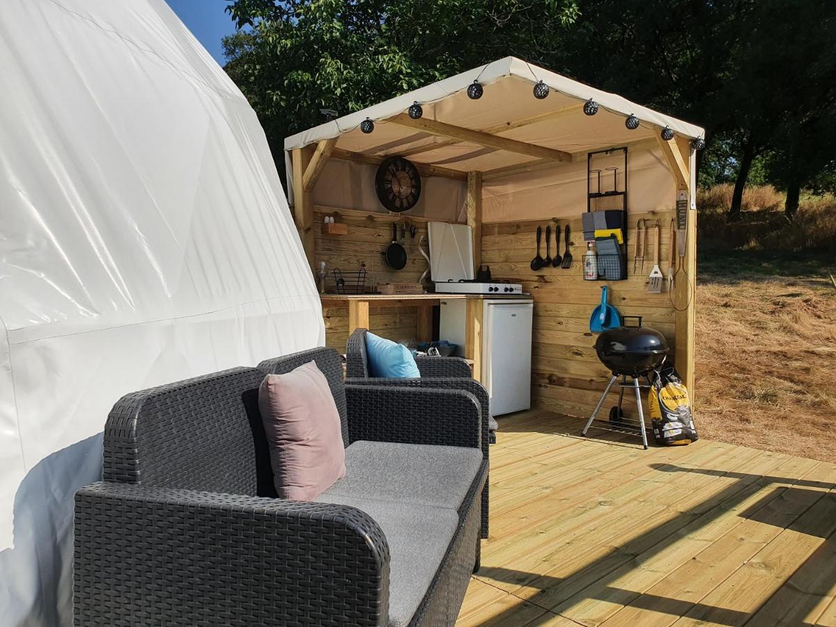 Moulin Du Pommier Glamping & Camping Saulgond Exterior foto